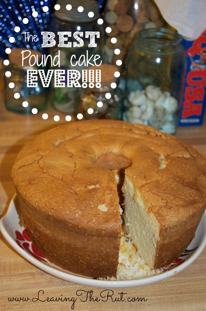The Best Pound Cake EVER