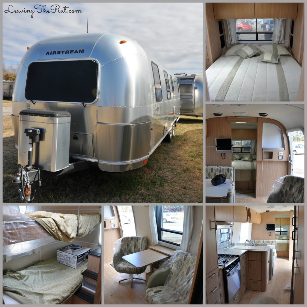 Our Bunkhouse Airstream the way we found her