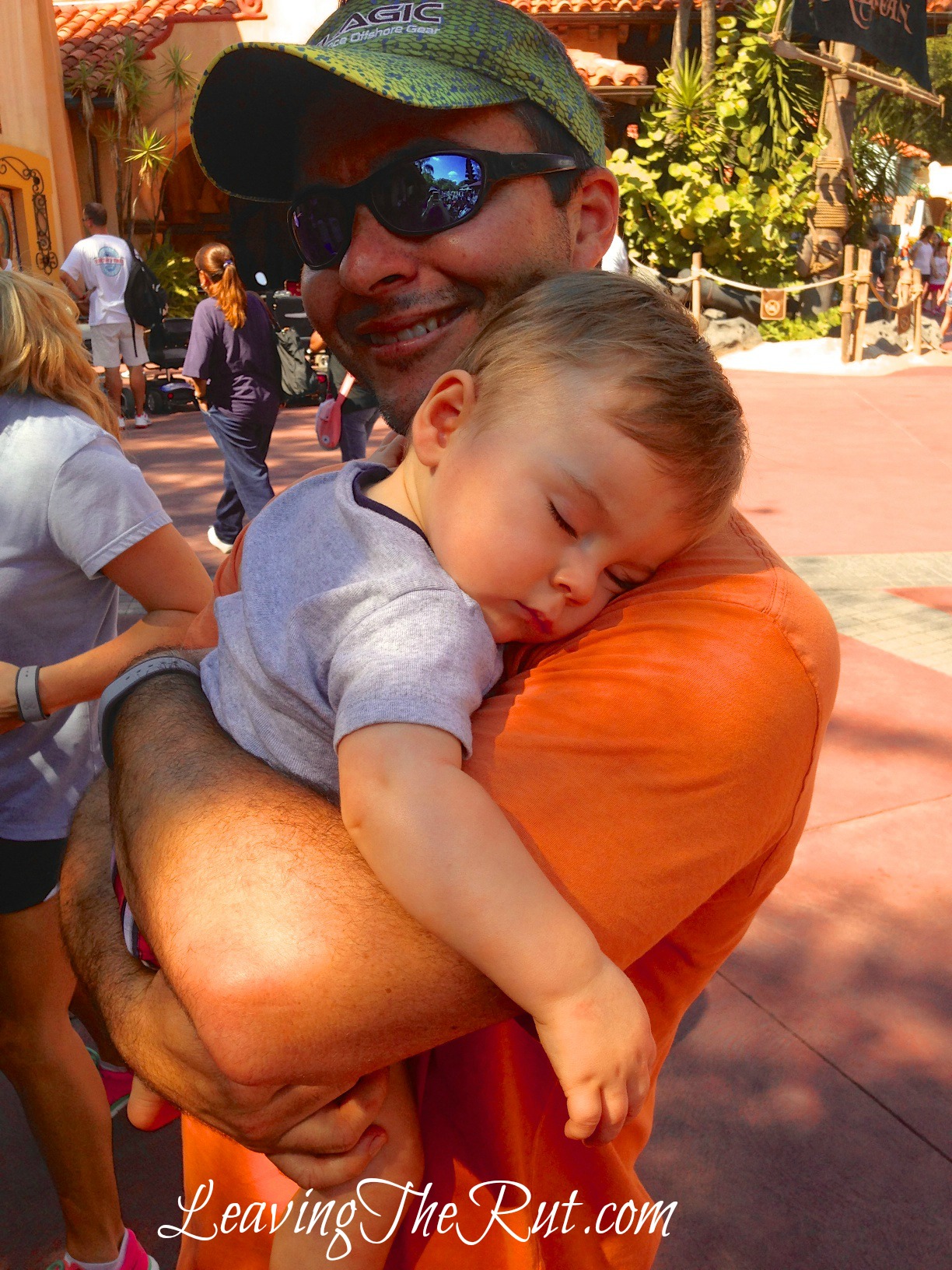 Tips for taking your baby to disney asleep