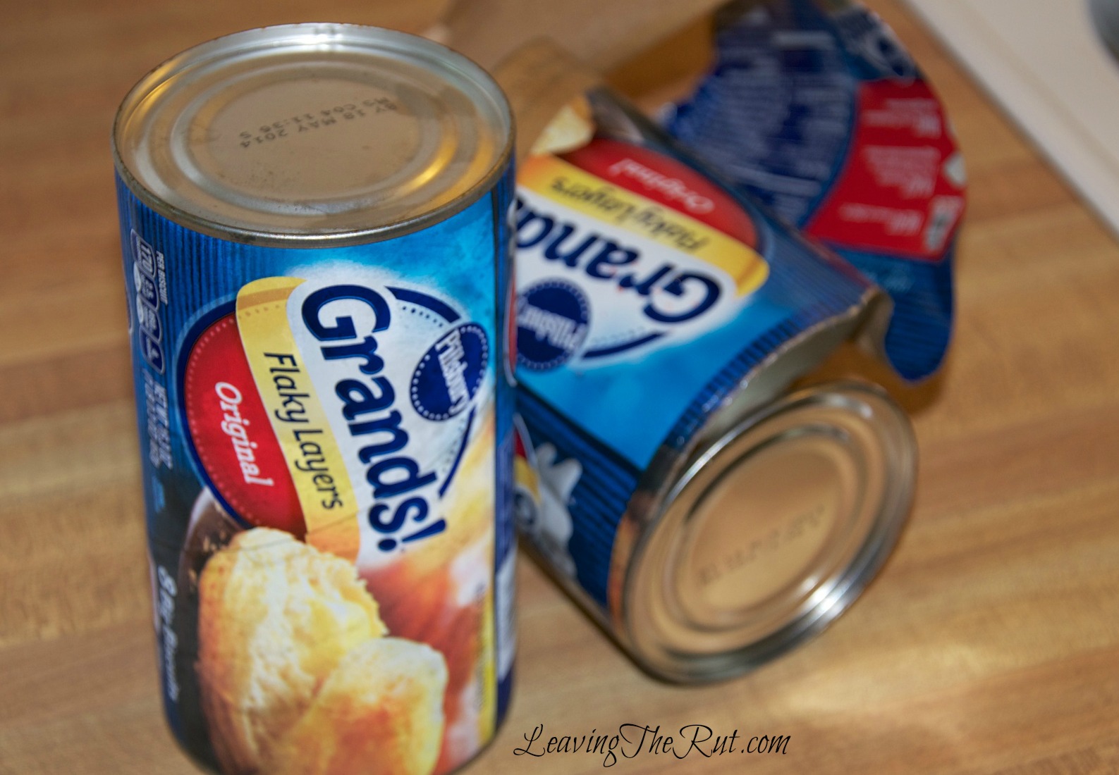 Easy Monkey Bread biscuit cans