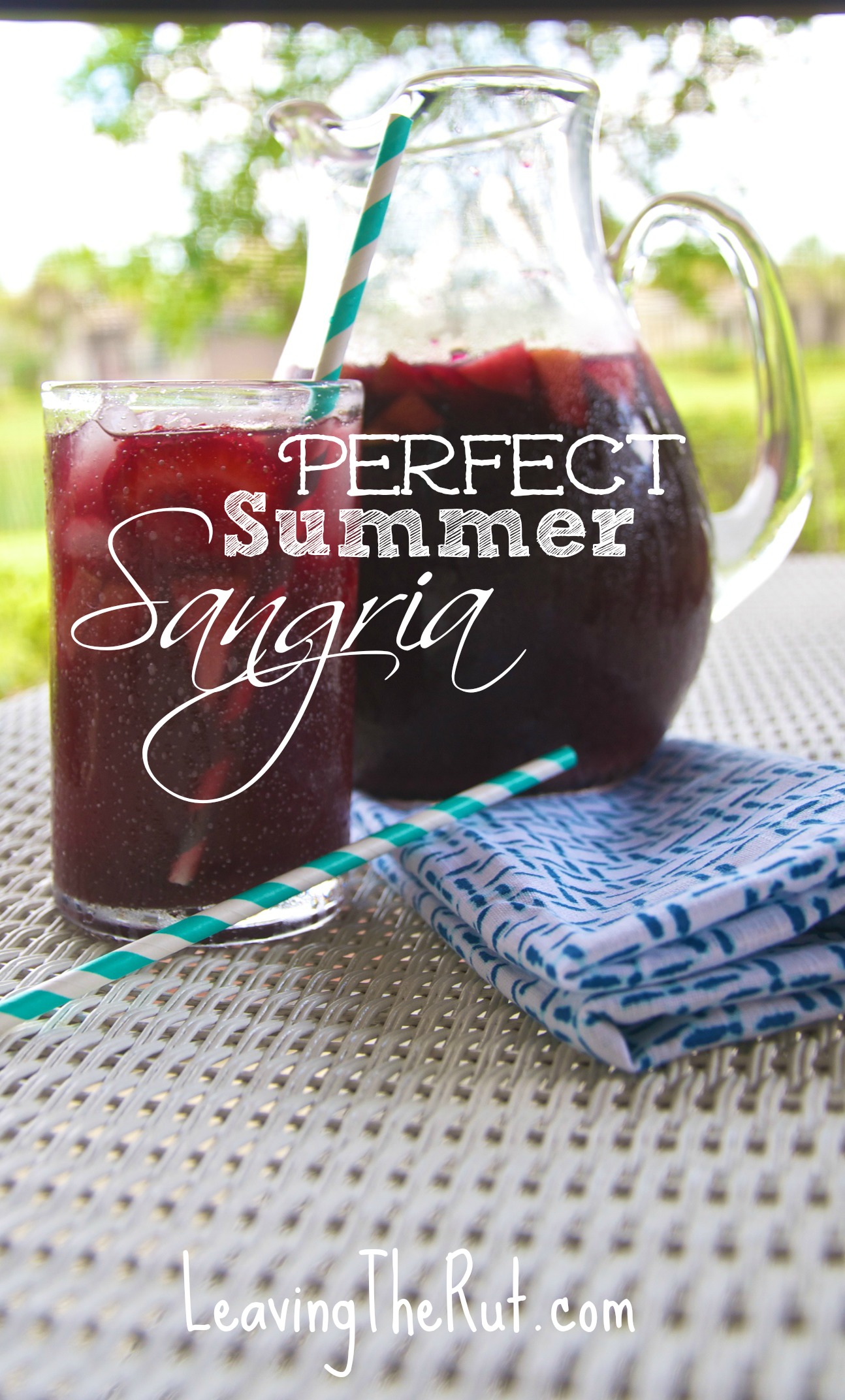 Perfect Summer Sangria... or any season :)