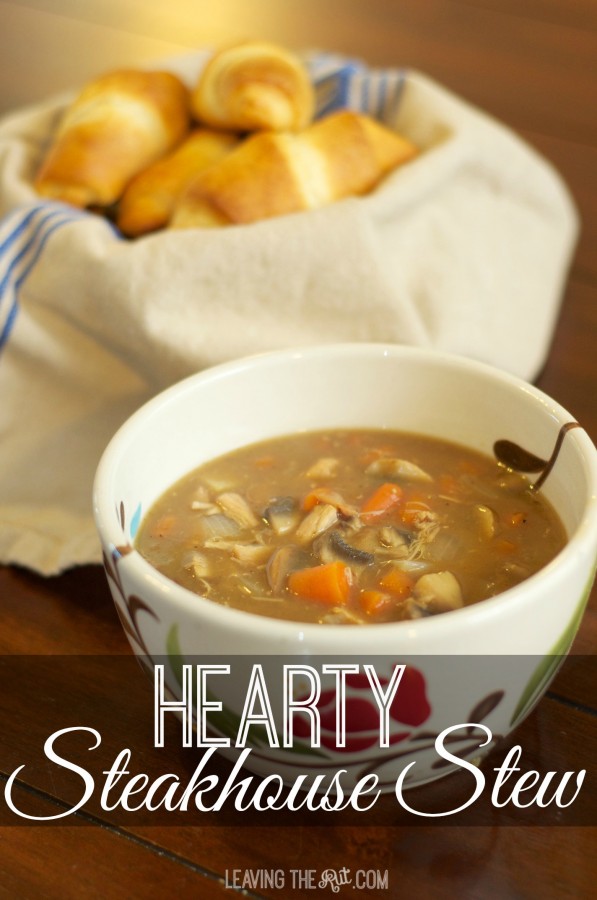 Hearty Steakhouse Stew pin