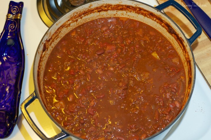 Best Ever Game Day Chili finished