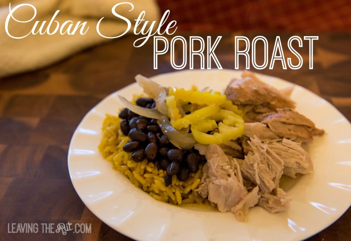 Cuban Style Pork Roast Cover