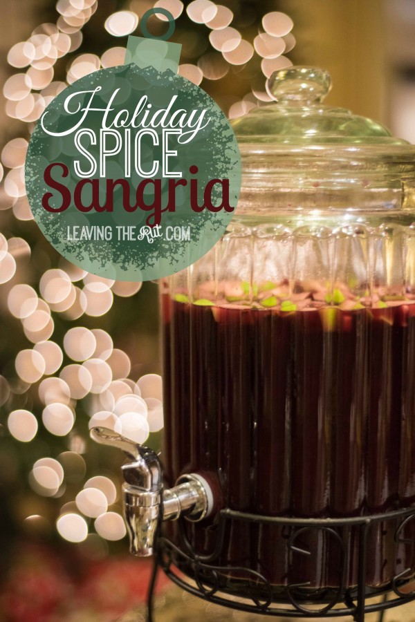 Holiday Spice Sangria Pin