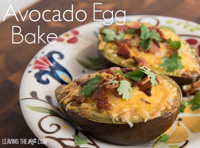 Avocado Egg Bake cover