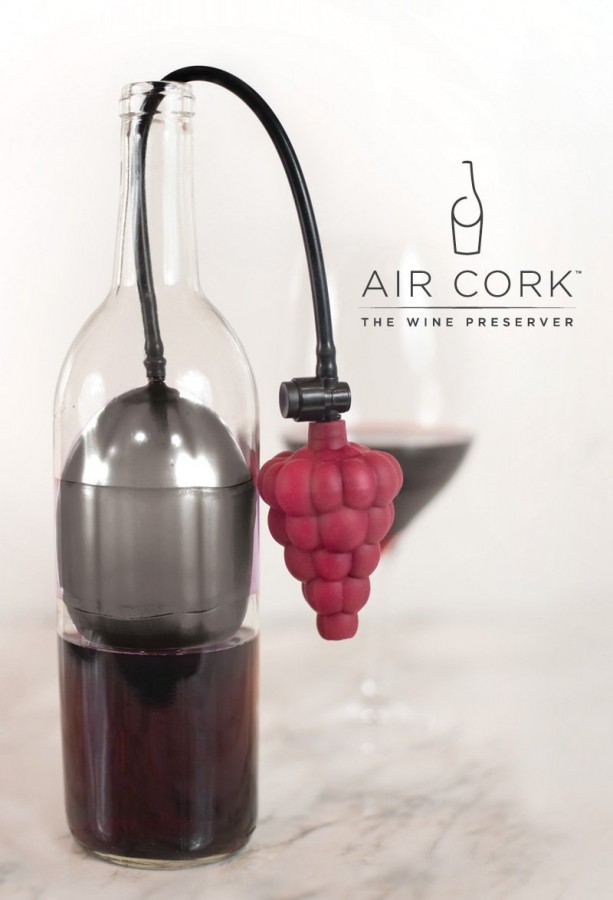 air cork wine preserver