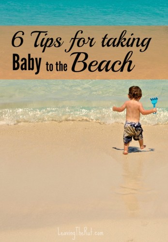 6 tips for taking your baby to the beach