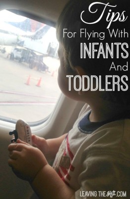 Tips for flying with your infant or toddler