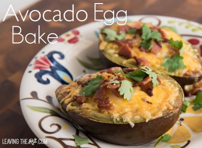 Avocado Egg Bake